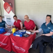 IMB Bank - spreading the news about heart health!