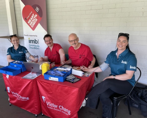 IMB Bank - spreading the news about heart health!